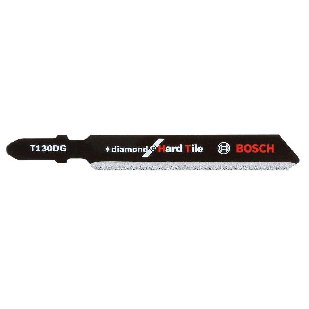 Bosch T130DG Diamond for Hard Tile T-Shank Jig Saw Blade, 30 Grit, 3-1/4"