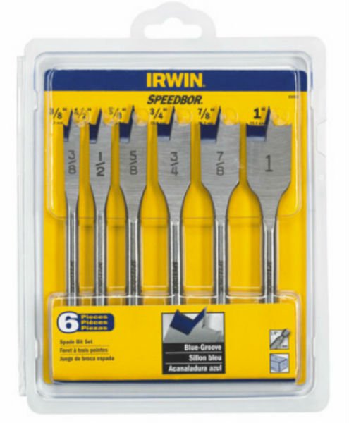 Irwin® 88886 SpeedBor® Spade Bit Set, 6-Piece