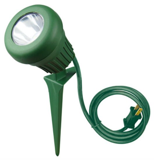 Coleman Cable® 0434 LED Stake Light, Green, 2W, 200 Lumens
