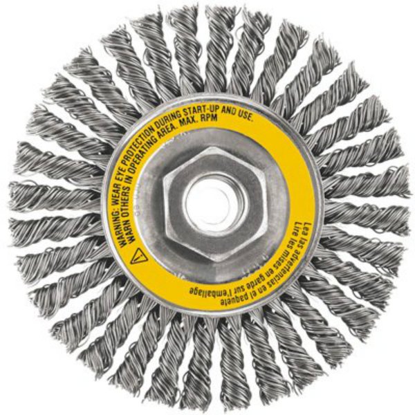 DeWalt® DW49201 High Performance™ Carbon Stringer Wire Wheel, 5" x 5/8"-11 HP