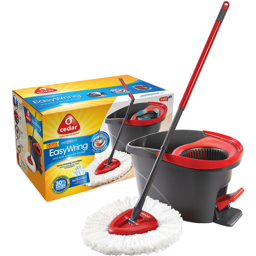 O' Cedar® 148473 EasyWring™ Spin Mop & Bucket System