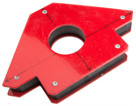 Forney® 70715 Magnetic Welding Jig with Center Hole, Lifts up to 75 Lbs