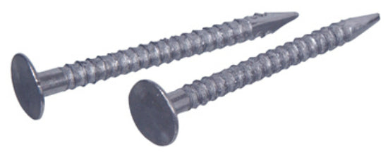 Hillman Fasteners 461333 Galvanized Ring Shank Deck Nail, 1 LB, 2.5" x 8D