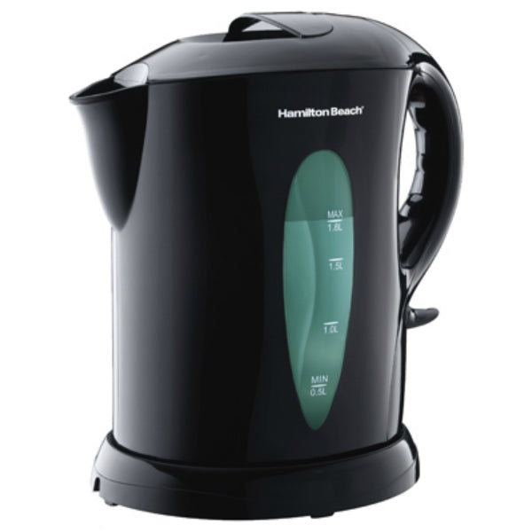 Hamilton Beach K6080 Large Cordless Kettle, 1.8 Liter, Black