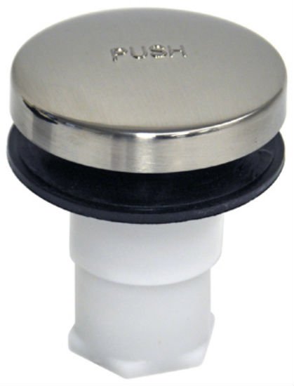 Danco® 10755 Touch Toe Tub Stopper, Brushed Nickel