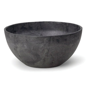 Novelty 31128 Napa Bowl Planter, 12", Black