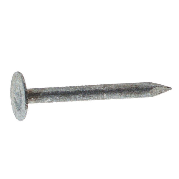 Hillman Fasteners™ 461511 Electro-Galvanized Roofing Nail, 11-Gauge, 3/4", 1 Lb