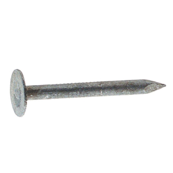 Hillman Fasteners™ 461456 Electro-Galvanized Roofing Nail, 11-Gauge, 1", 5 Lb