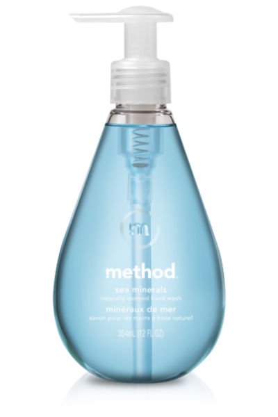 Method 01622 Gel Hand Wash, Sea Minerals, 12 Oz