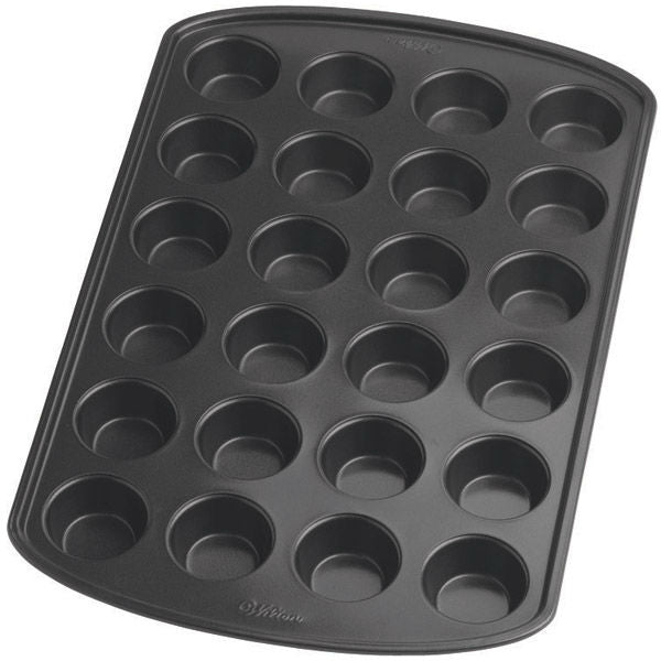 Wilton® 2105-6819 Perfect Results Mini Cupcake Pan, 24 Cup