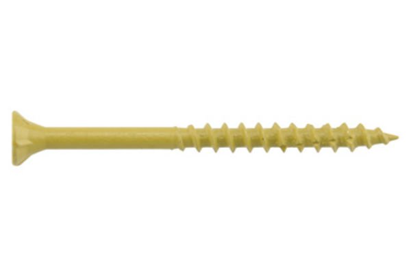 Hillman Fasteners™ 48414 Star Drive Flat-Head Deck Screws, Tan, 2" x #8, 5 Lb