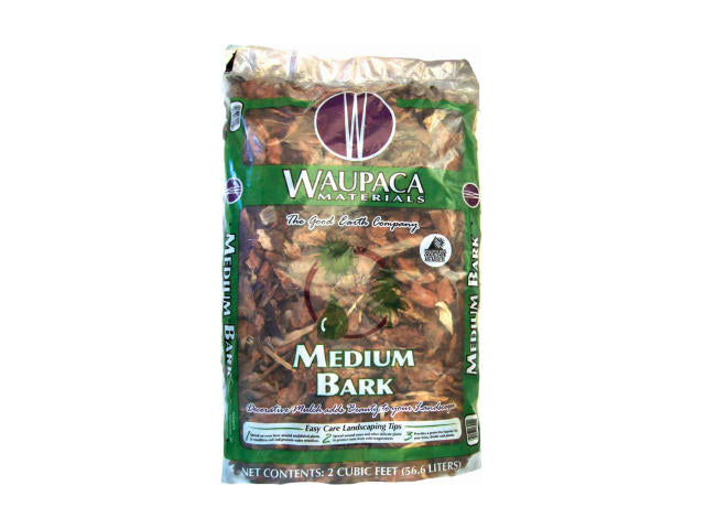 Waupaca Northwoods WWM03212 Decorative Medium Bark, 2 CUFT