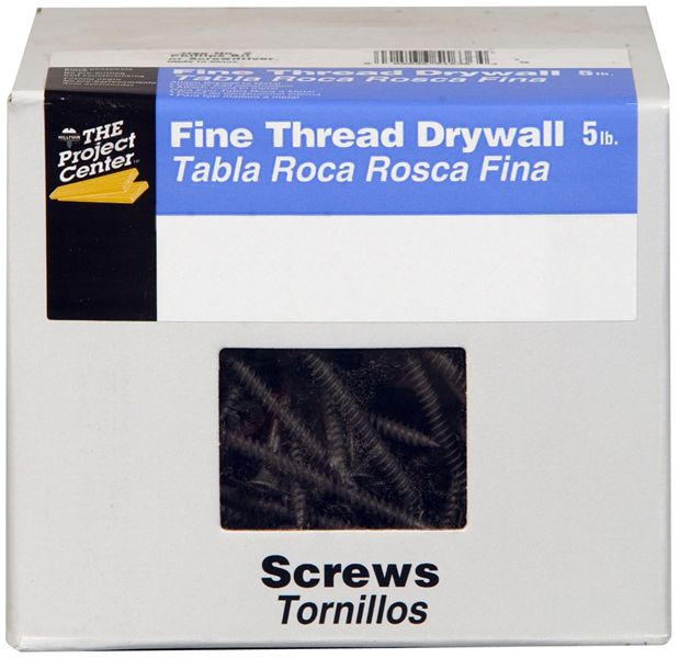 Hillman™ 47100 Phillips Drive Fine Thread Drywall Screws, 6 x 1", 5 Lb