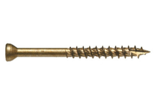 Hillman 48632 Star Drive Trim Screw, 2000-Hour Bronze, 2.5" x #8, 1 Lb
