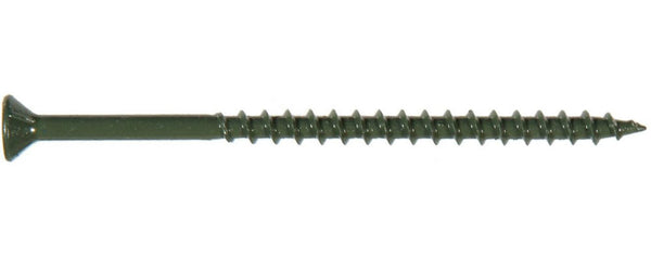 Hillman Fastener™ 48404 Deck Plus Screws, Green, 10 x 3", 1 Lb