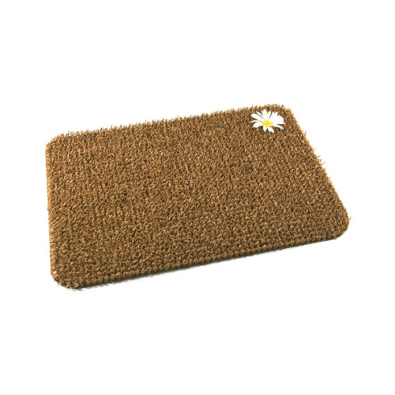 GrassWorx™ 10372019 Daisy Classic Clean Machine Scraper Mat, Wheatfield, 18"x24"