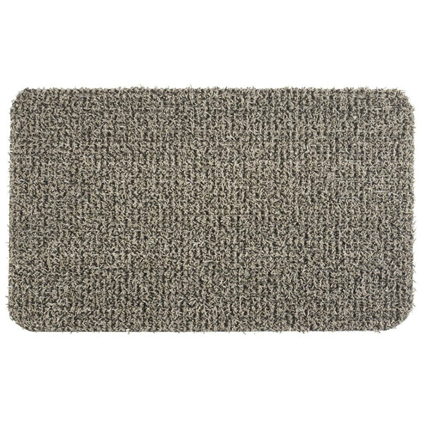 GrassWorx™ 10372031 Flair Classic Clean Machine Scraper Mat, Earth Taupe,18"x30"