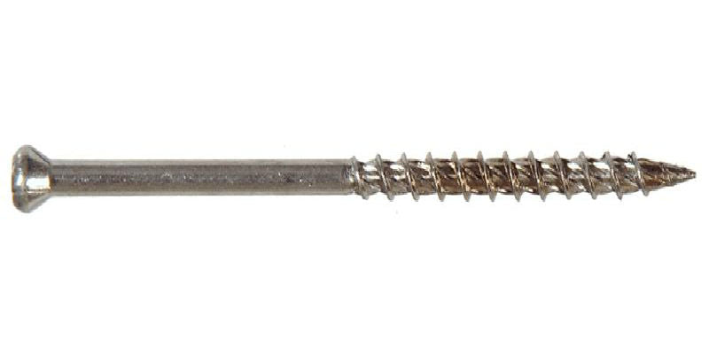 Hillman™ 48639 Stainless-Steel Star Drive Trim Screws, 1-5/8" x #8, 1 Lb