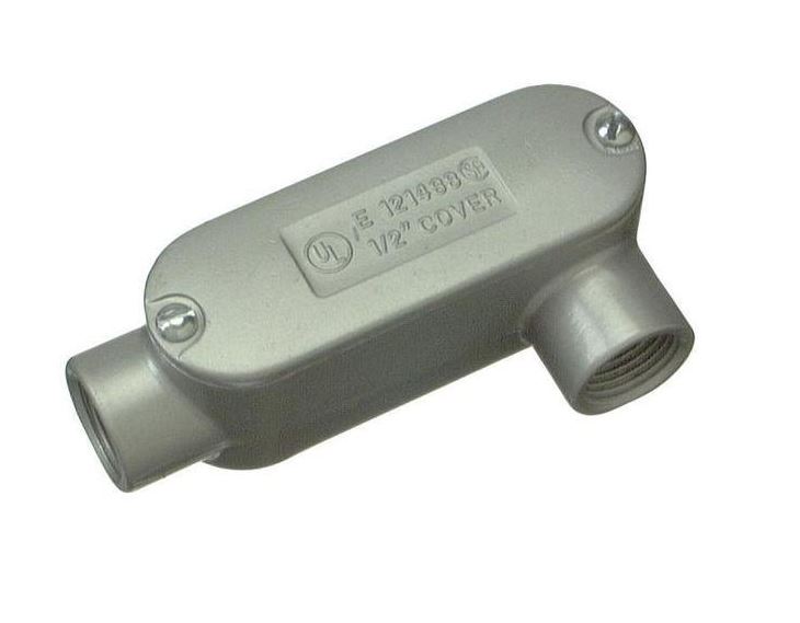 Halex® 58305 Type LL Threaded Conduit Body with Cover & Gasket, 1/2"