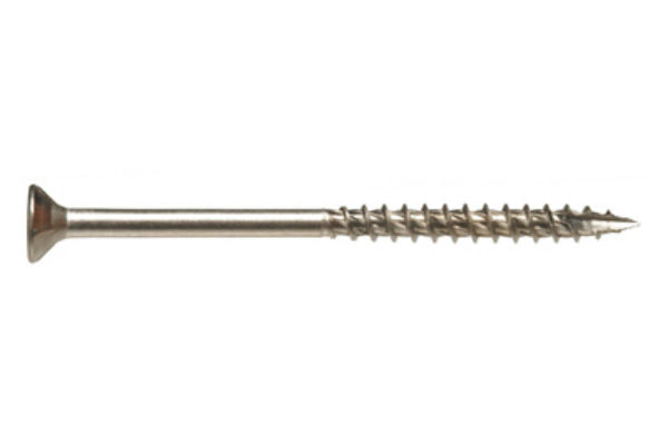 Hillman™ 48628 Stainless-Steel Star Drive Outdoor Wood Screws, 3" x #10, 5 Lb