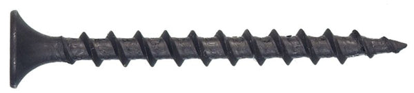 Hillman Fasteners 967625 Coarse Thread Drywall Screw, 6 x 2", Black Phosphate