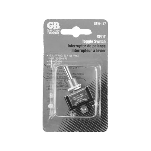 GB Electrical GSW-117 Heavy Duty Momentary Toggle Switch