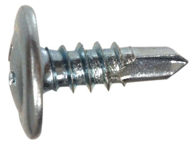 Hillman™ 47286 Truss Washer Head Self-Drilling Lath Screws, #8 x 1", 1 Lb