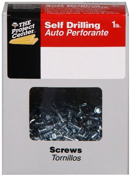 Hillman™ 47218 Hex Washer Head Self-Drilling Screws, 12-14 x 3/4", 1 Lb