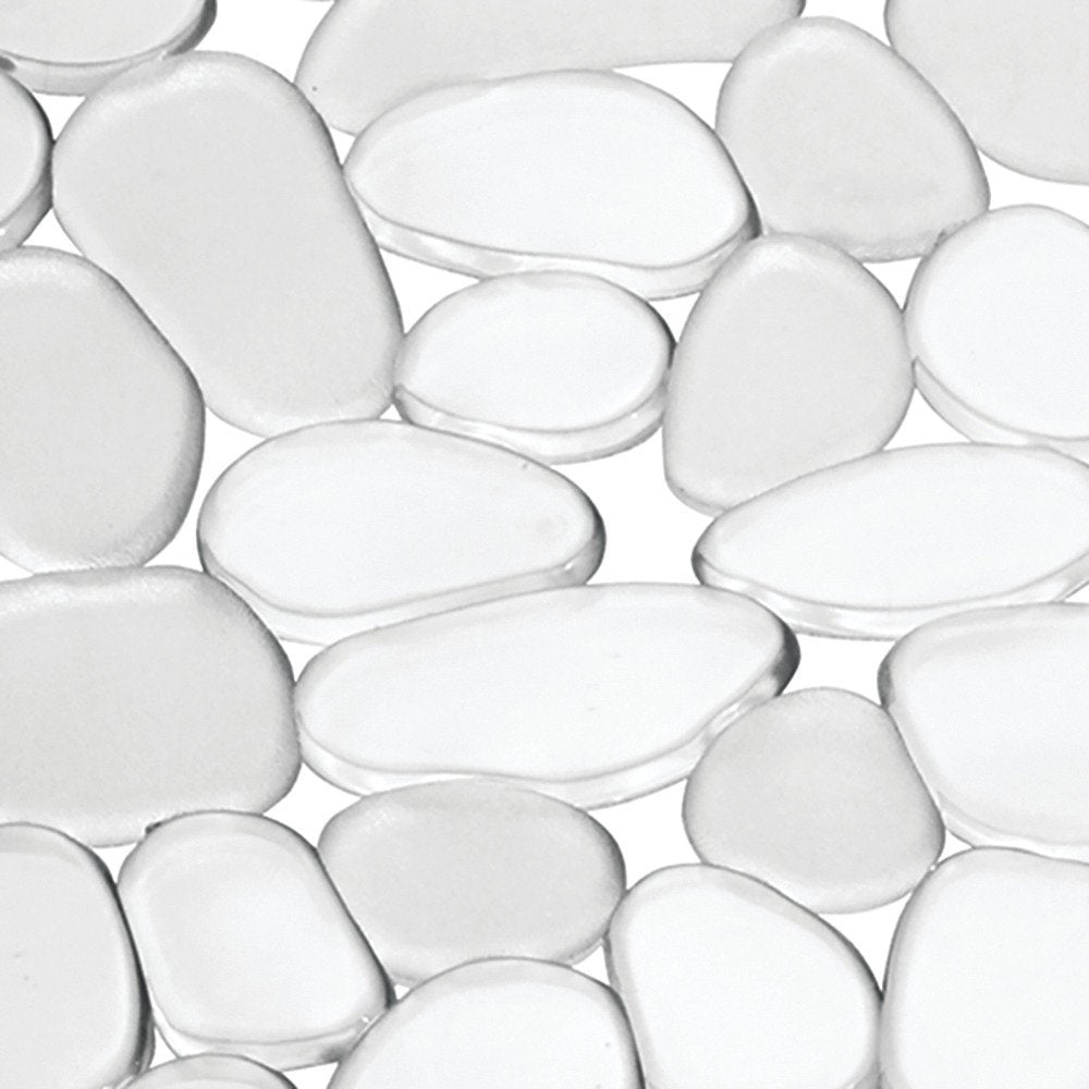 InterDesign® 60660 Pebblz Kitchen Sink Protector Mat, Clear, Large, 12"x15.5"