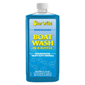 Star Brite® 80416 Heavy-Duty Biodegradable Boat Wash, 16 Oz Concentrated