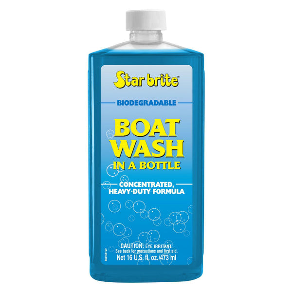 Star Brite® 80416 Heavy-Duty Biodegradable Boat Wash, 16 Oz Concentrated