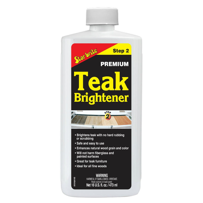 Star Brite® 81516 Premium Teak Brightener, Step-2, 16 Oz