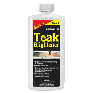 Star Brite® 81516 Premium Teak Brightener, Step-2, 16 Oz