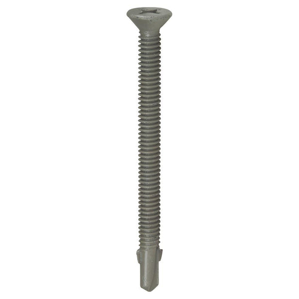 Teks 21378 Phillips Flat-Head Self-Tapping Screw with Wing, 1/4 - 20 x 3"