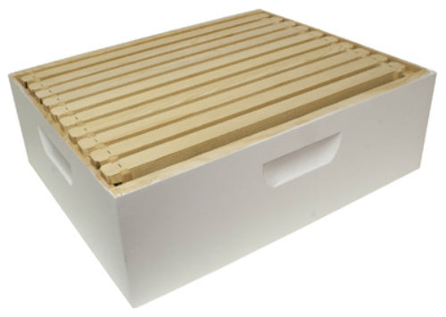 Harvest Lane Honey WWBCM-102 Medium Honey Super Box w/10 Frames & Foundations