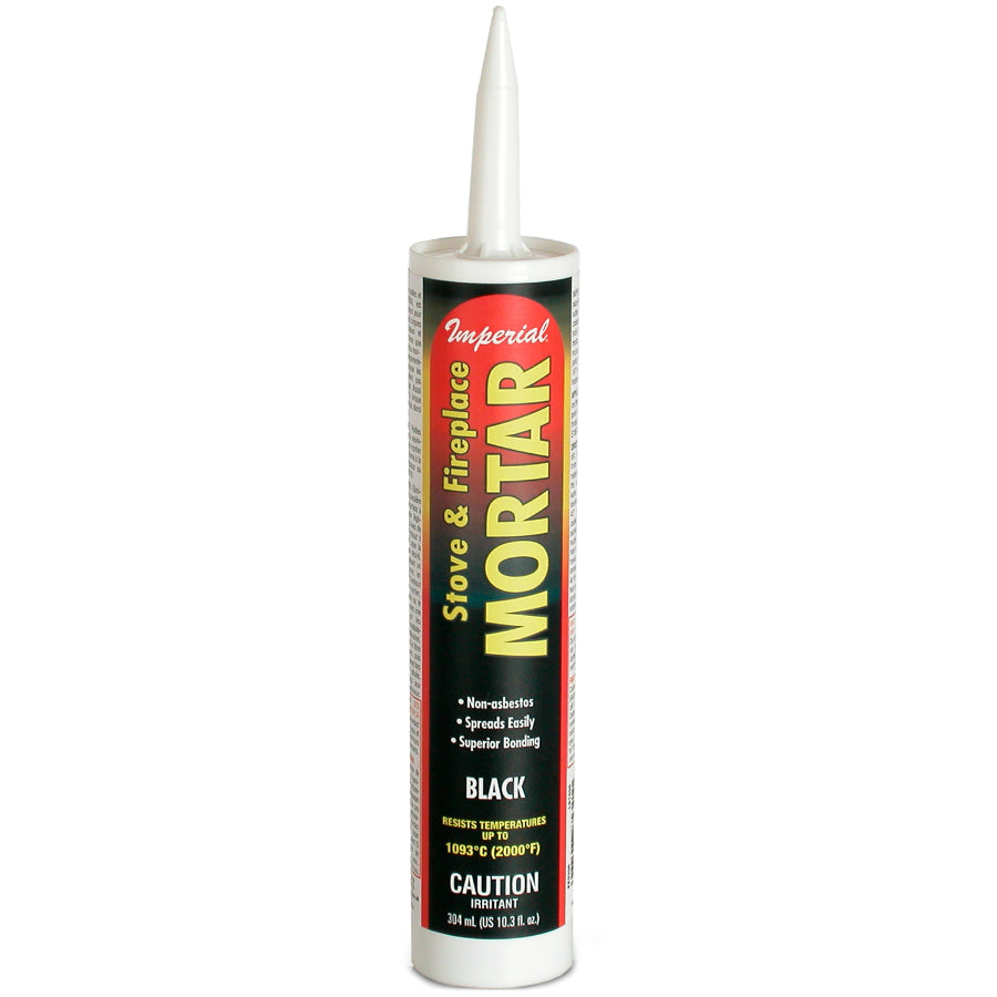 Imperial KK0306 Stove & Fireplace Mortar, 10.3 Oz, Black
