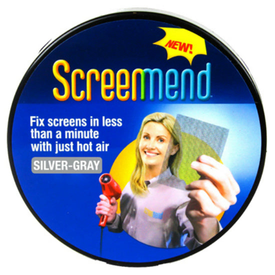 ScreenMend 04679 Adhesive-Coated Screen Repair Roll, Silver, 2" x 80", 2-Pack