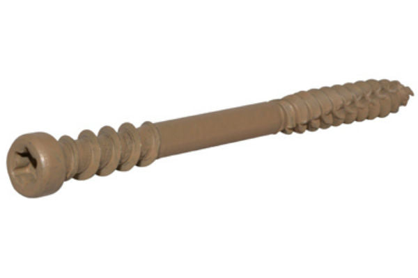 Hillman™ 48451 Star Drive Composite Deck Screws, Tan, 2.5" x #10, 1 Lb