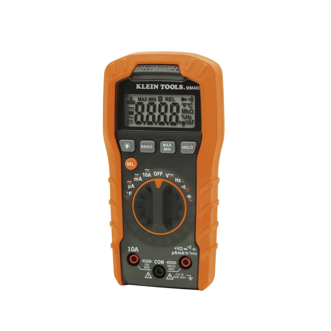 Klein® Tools MM400 Auto-Ranging Digital Multimeter, 600V