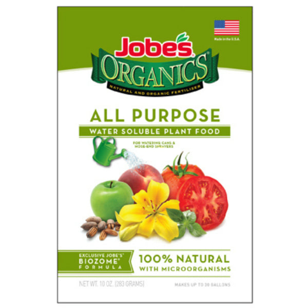 Jobe’s® Organics® 08251 Water-Soluble All Purpose Fertilizer, 10 Oz