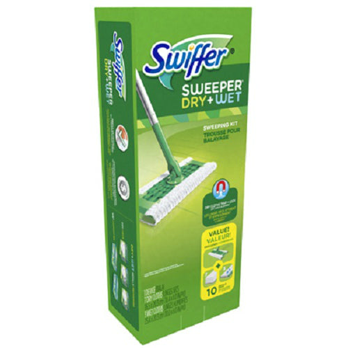 Swiffer 92815 Disposable Dry & Wet Sweeper Starter Kit