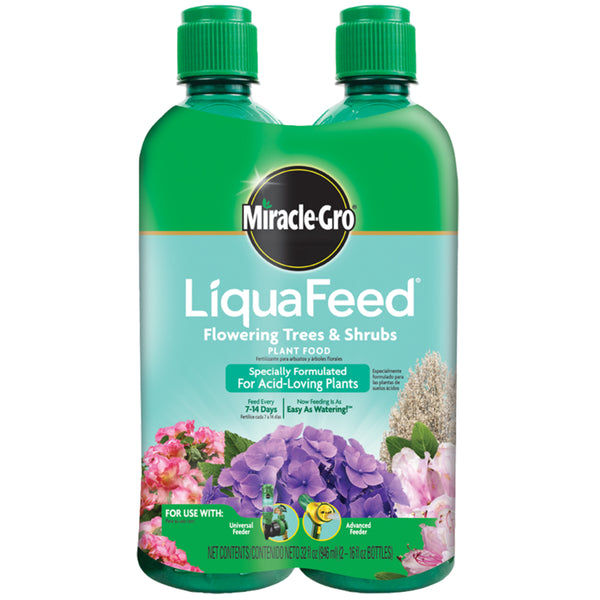 Miracle-Gro® 112100 LiquaFeed® Flowering Tree & Shrubs Plant Food, 16 Oz, 2-Pack