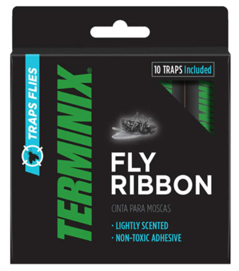 Terminix® T9144M-10 Lightly Scented Fly Ribbon, 10-Pack