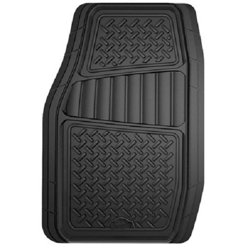 Armor All 78830 Interior Truck/SUV Floor Mat, Black, 2-Piece