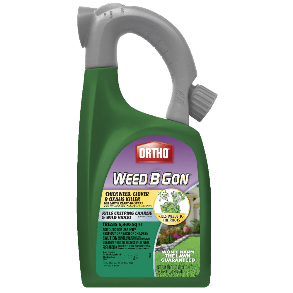 Ortho® 0398710 Weed B Gon® Chickweed/Clover/Oxalis Killer, Ready To Spray, 32 Oz