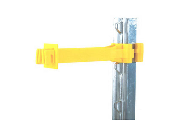 Dare SNUG-X5TP-15 Snug T-Post Insulator Extender, Yellow, 15-Count