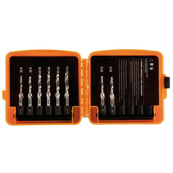 Klein Tools 32217 Drill Tap Tool Kit with Carrying Case