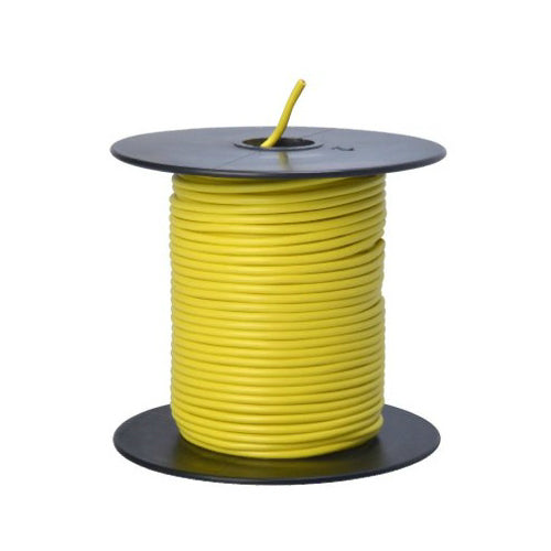 Coleman Cable 55843823 18-Gauge Primary Wire, 100', Yellow