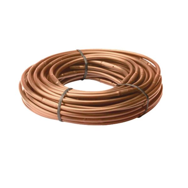 Rain Bird ET256-50S Drip Irrigation Emitter Tubing, 1/4" x 50', Brown