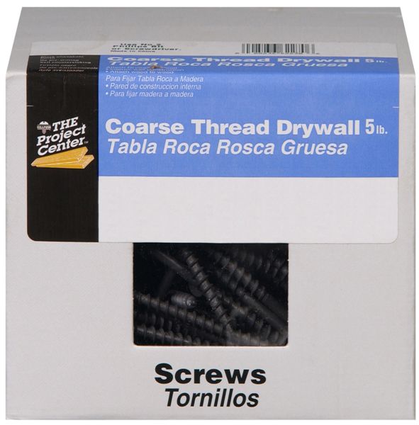 Hillman™ 47721 Phillips Drive Coarse Thread Drywall Screw, Black, #10x4.5", 5 Lb